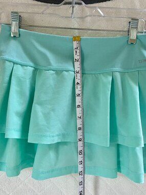 Adidas teal tennis skirt